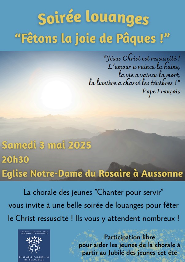 soiree louanges paques2025